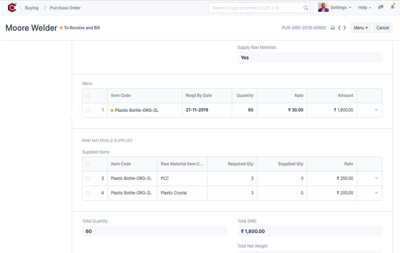 Open Source Plastic Manufacturing ERP - Outsource Manufacturing